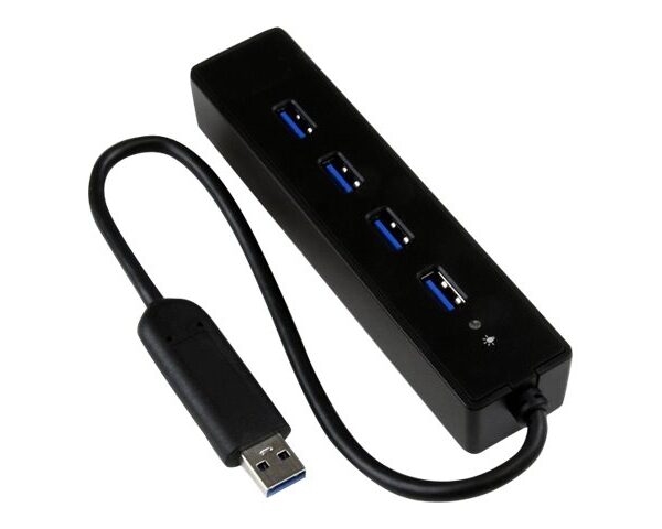 Adaptador Concentrador Hub Ladrón USB 3.0 Super Speed 4 Puertos