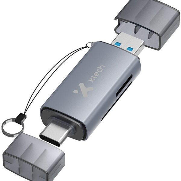 Xtech XTC-581 - Card reader - SD / MicroSD Xtech