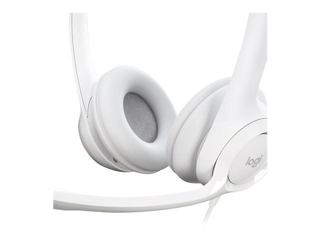 Logitech H390 Wired Headset for PC/Laptop, Off-white - Imagen 6