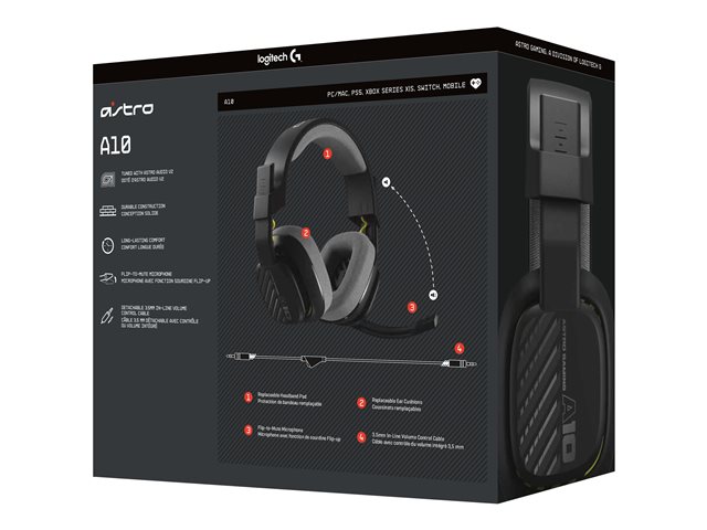 ASTRO Gaming A10 Gen 2 - Auricular - tamaño completo - Imagen 5