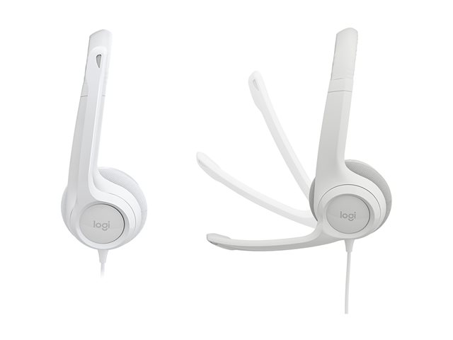 Logitech H390 Wired Headset for PC/Laptop, Off-white - Imagen 4