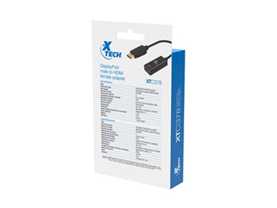 Xtech - Display adapter - 20 pin DisplayPort XTC-378 - Imagen 3