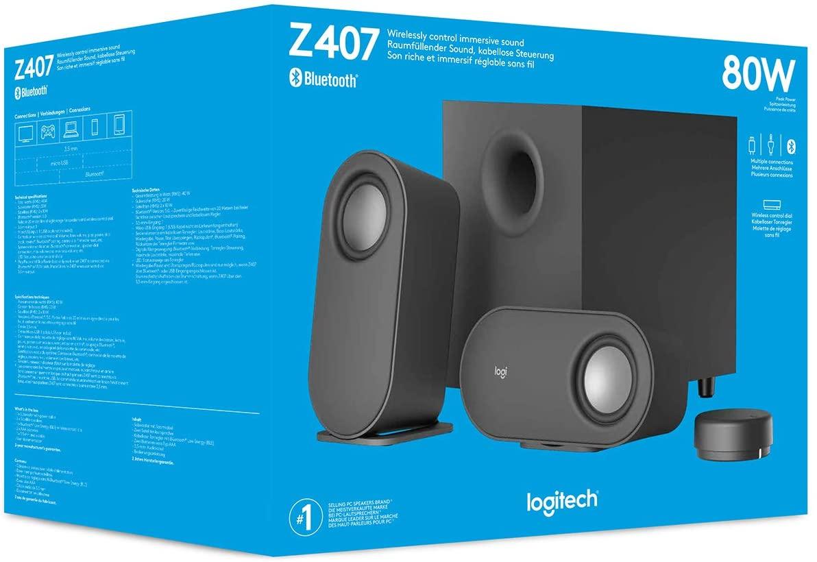 Logitech Z407 - Sistema de altavoces - para PC - Imagen 4