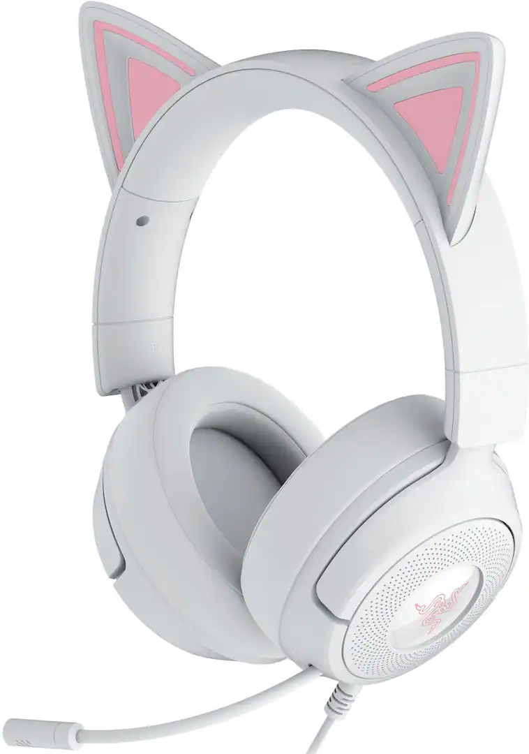 Razer Kraken - Kitty V3 X - Headset Rosa White
