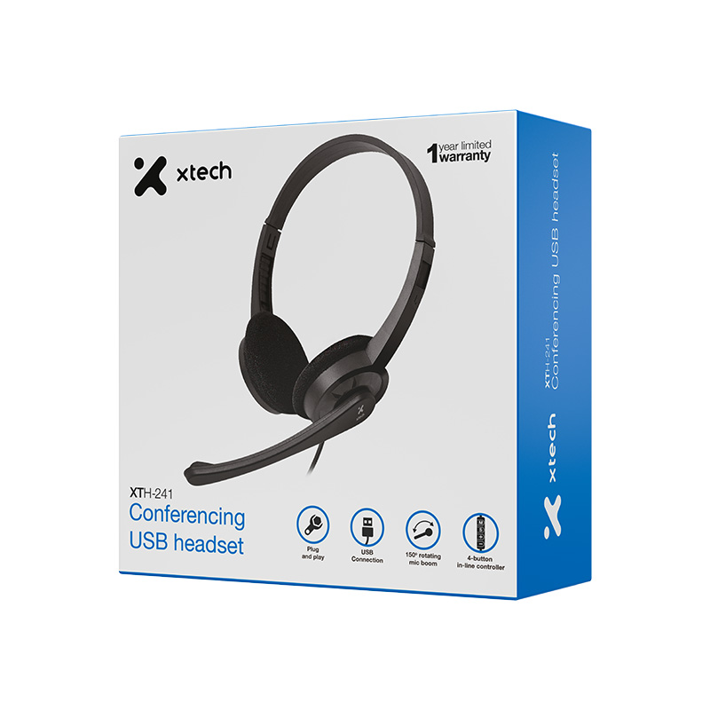 Xtech - XTH-241 - Headphones with microphone - Imagen 2