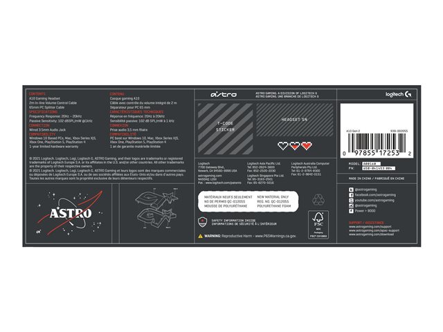 ASTRO Gaming A10 Gen 2 - Auricular - tamaño completo - Imagen 3