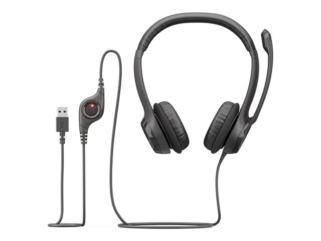 Logitech USB Headset H390 - Auricular - en oreja - Imagen 2